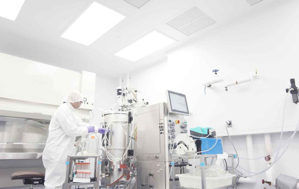 Clean room in the industry